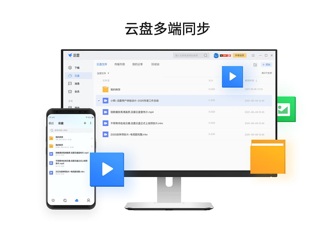 迅雷CDN节点拓扑示意